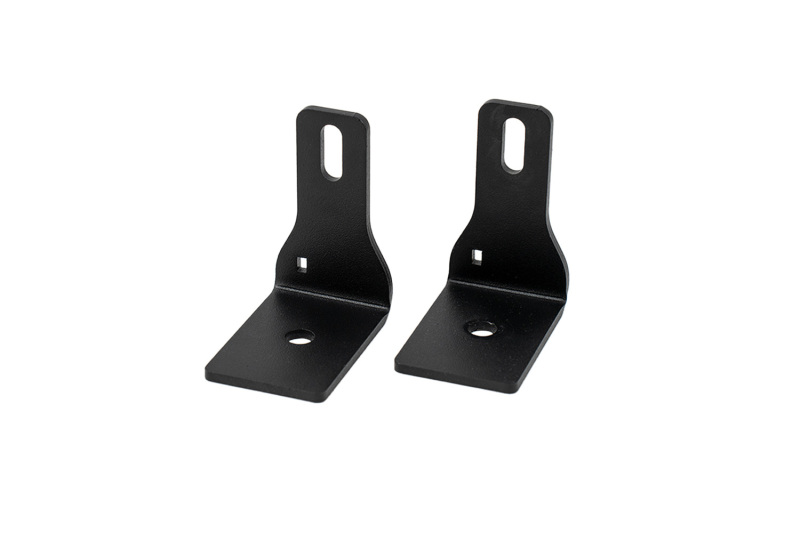 Ford Maverick Light Mounting Brackets - Above Hood - Diode Dynamics - Stage Series Ditch Light Bracket - Amber - `22-`27